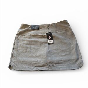 NWT Walter Hagen Performance Skort Golf Pickleball Heather Grey Pockets XXL